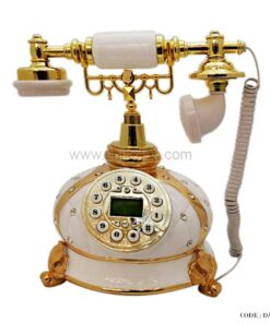 تلفن طرح کلاسیک سری Delena سفید