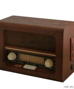 رادیو فلش خور طرح قدیمی مدل برنارد قهوه ای