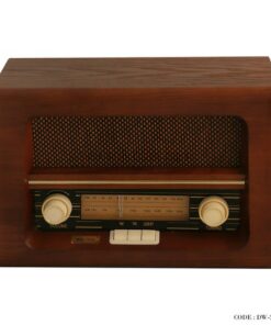 رادیو فلش خور طرح قدیمی مدل برنارد قهوه ای