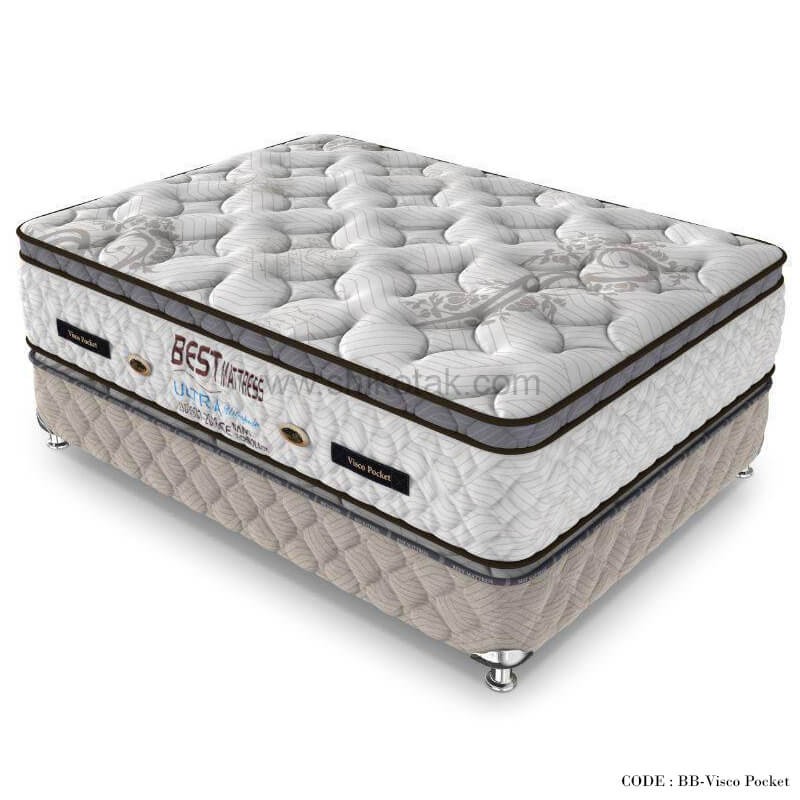 تشک خوشخواب فنری مدل Visco Poket