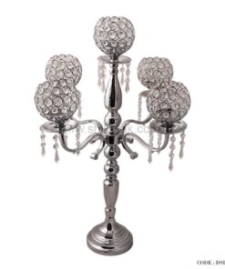 جاشمعی پنج شعله سیلور آویزدار