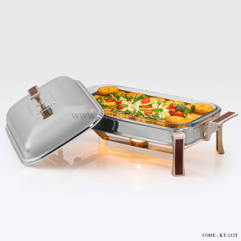 سوفله خوری مستطیل طرح چوب سری 500 متوسط