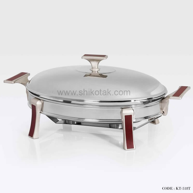 سوفله خوری بیضی طرح چوب سری 500 بزرگ