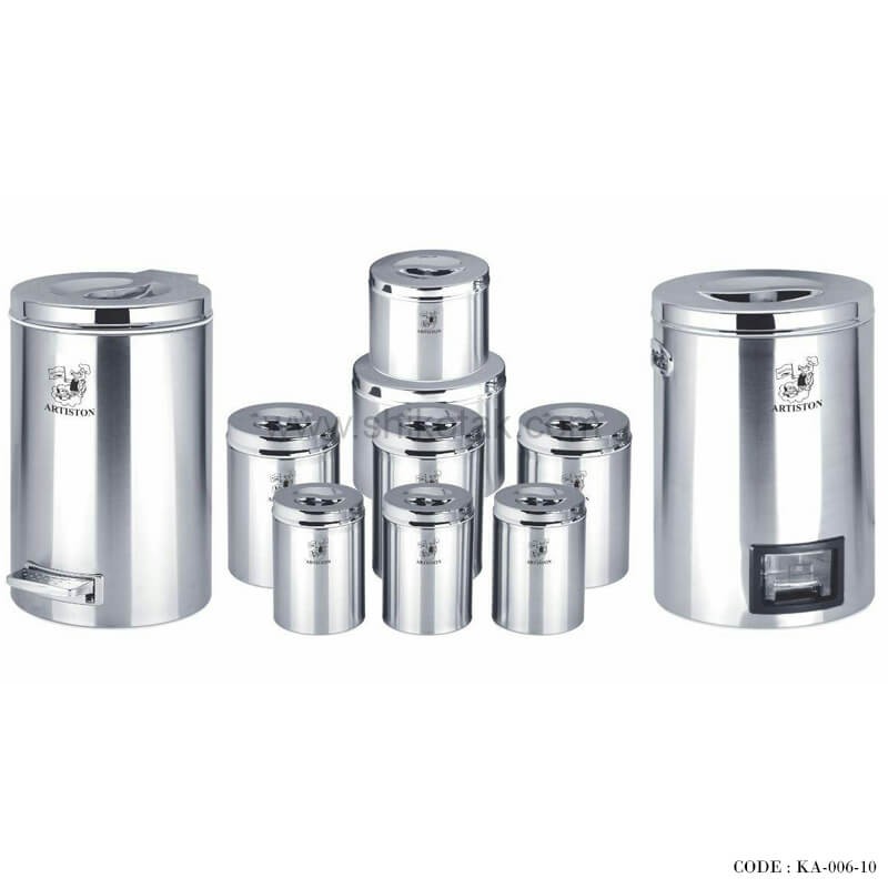 ست 10 پارچه آشپزخانه جهیزیه عروس سیلور