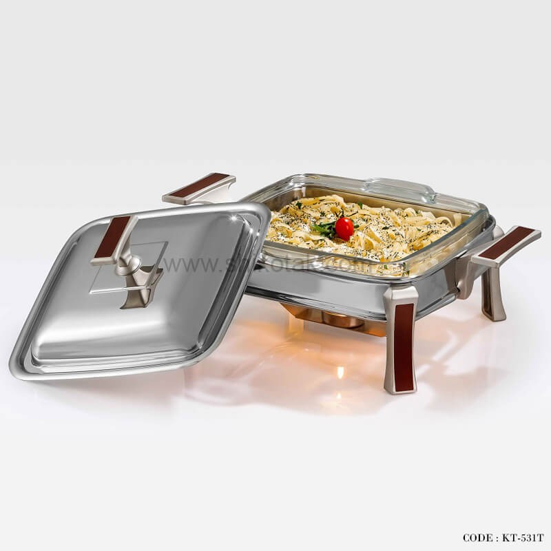 سوفله خوری مربع طرح چوب سری 500 متوسط