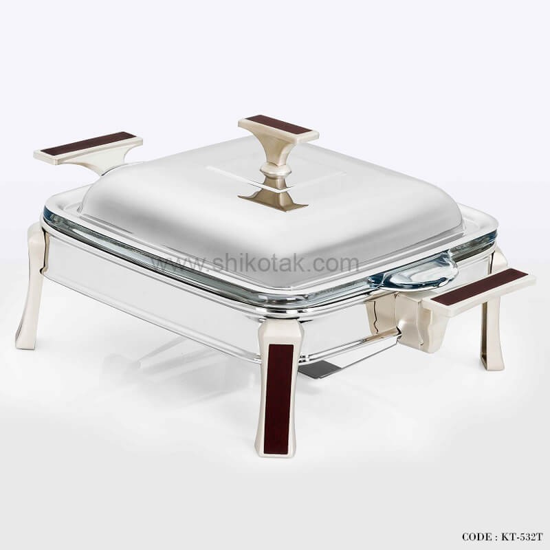 سوفله خوری مربع طرح چوب سری 500 بزرگ