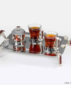 سرویس چایخوری طرح چوب سری 500