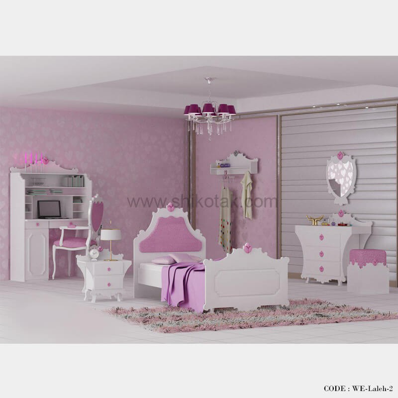 سرویس خواب دخترانه مدل لاله