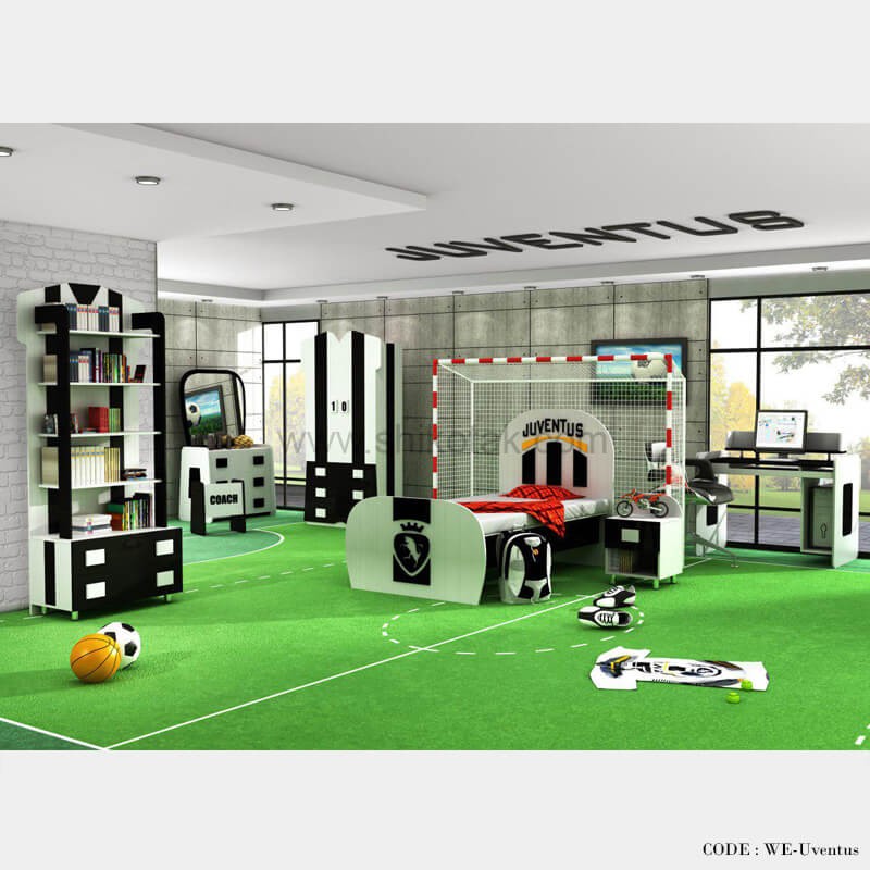 سرویس خواب نوجوان پسرانه طرح یوونتوس