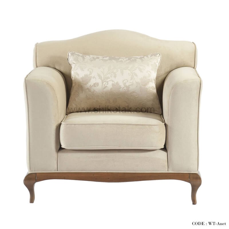 مبل تک نفره تولیکا مدل Anet