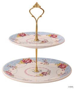 شیرینی خوری چینی طرحflower