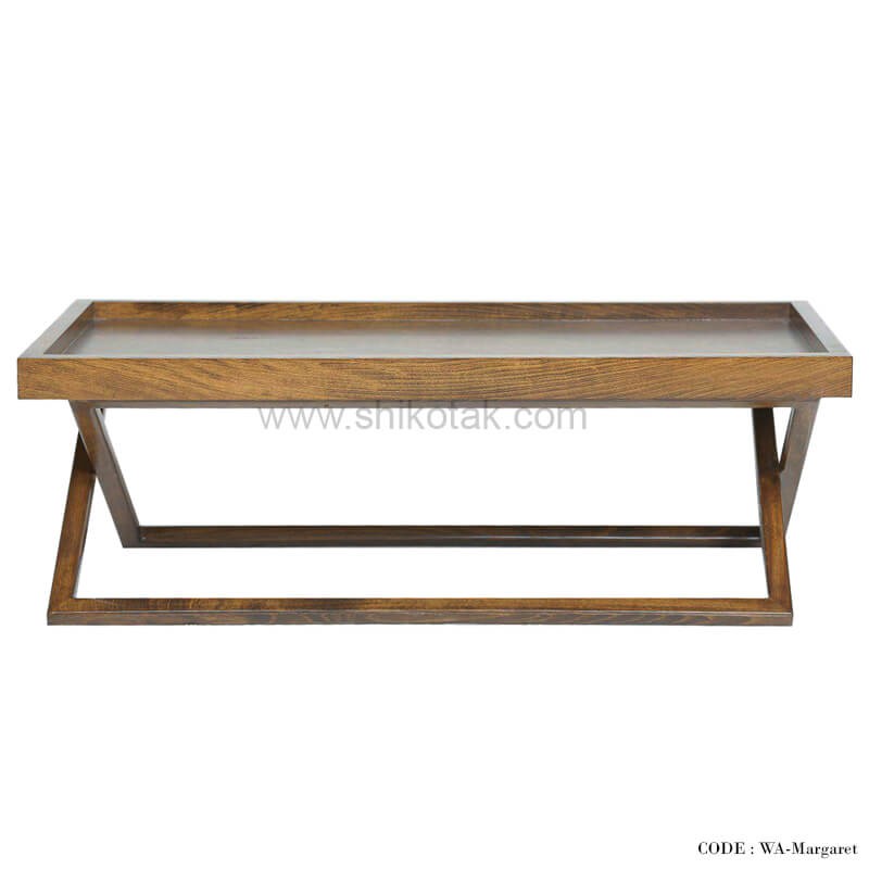 جلو مبلی چوبی مدل Margaret