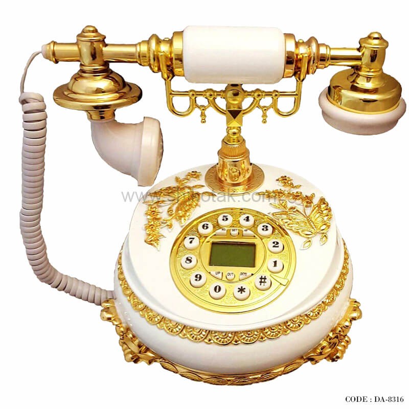 تلفن طلایی طرح قدیم سری B