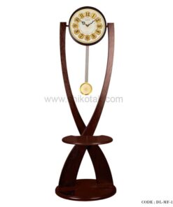 ساعت کنارسالنی سری 125 فلور فندقی