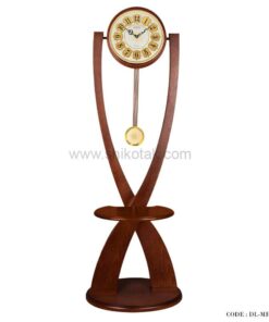 ساعت ایستاده پاندول دار سری 125 فلور قهوه ای