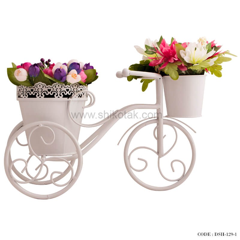 جاگلدانی طرح سه چرخه سطل دار