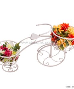 جاگلدانی طرح سه چرخه سبد دار