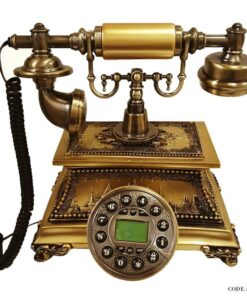 تلفن نوستالژیک طلایی سری 011