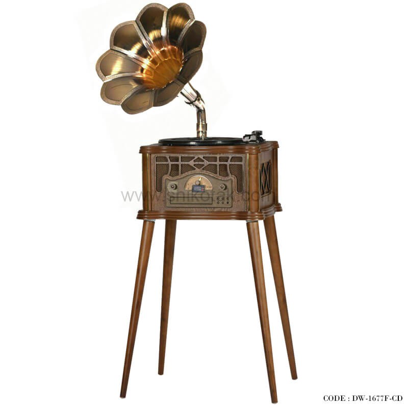 گرامافون مبله پایه دار والتر سری1677F