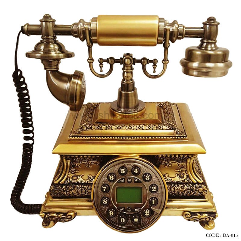 تلفن طرح قدیمی رزین سری 015