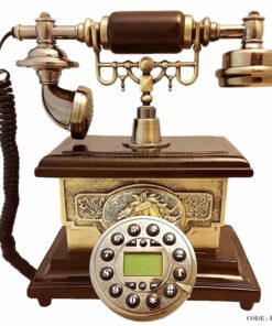 تلفن طرح قدیمی چوبی سری 010