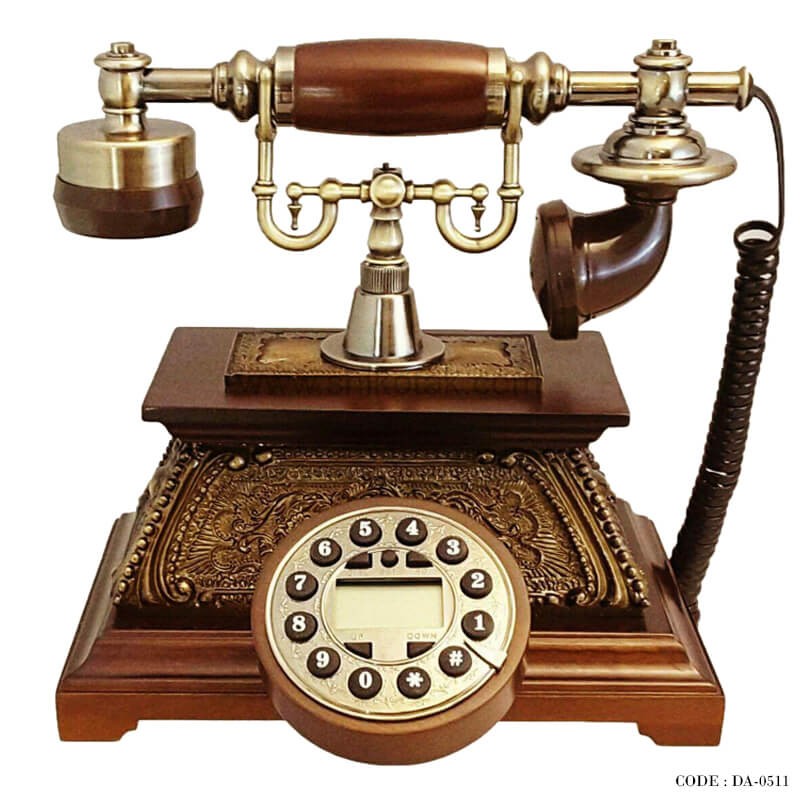 تلفن دکوری چوبی سری 0511