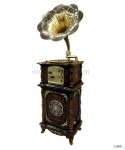 گرامافون ایستاده  قهوه ای مدل 2511