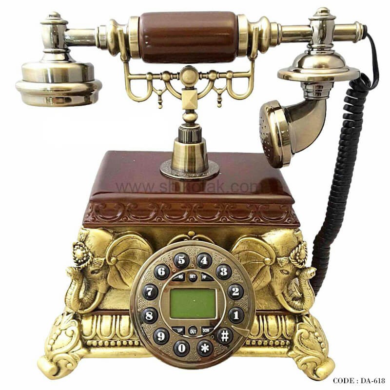 تلفن دکوری رومیزی سری 618