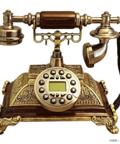 تلفن نوستالژیک چوبی سری 8306