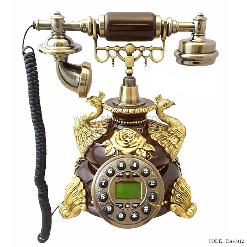 تلفن نوستالژیک طرح طاووس سری 8312