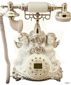 تلفن کلاسیک رومیزی طرح فرشته سری 8334