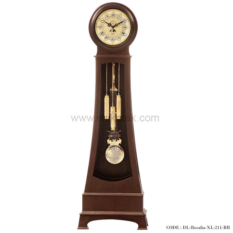 ساعت ایستاده پاندول دار سونایی طرح رزالیا