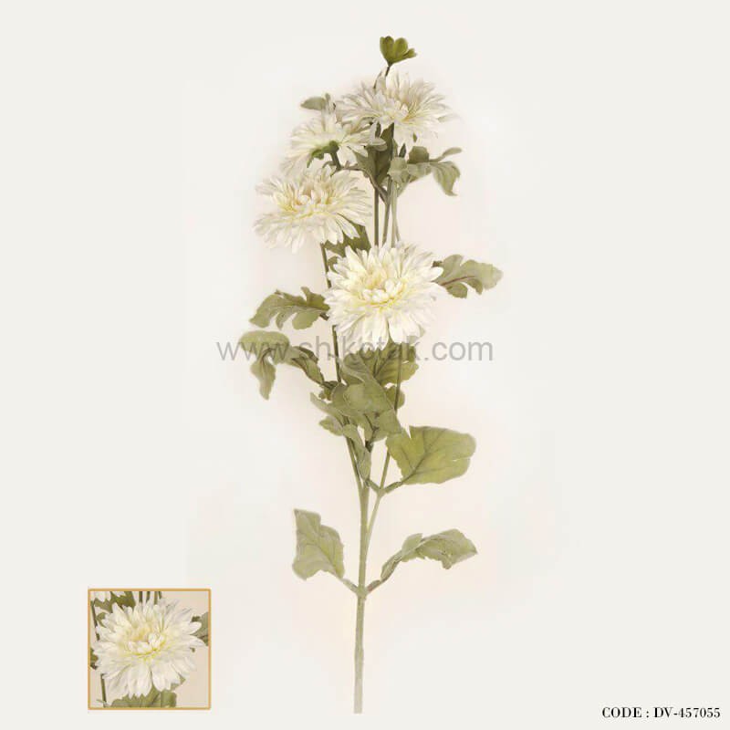 گل مصنوعی شاخه ای داوودی