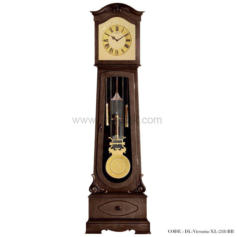 ساعت ایستاده پاندول دار سونایی طرح ویکتوریا