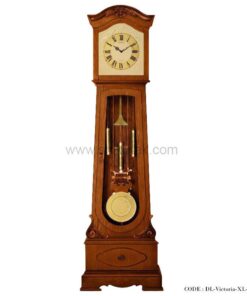 ساعت ایستاده پاندول دار قهوه ای طرح ویکتوریا