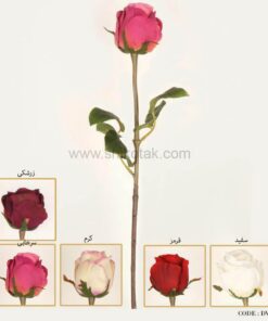 گل رز مصنوعی شاخه ای