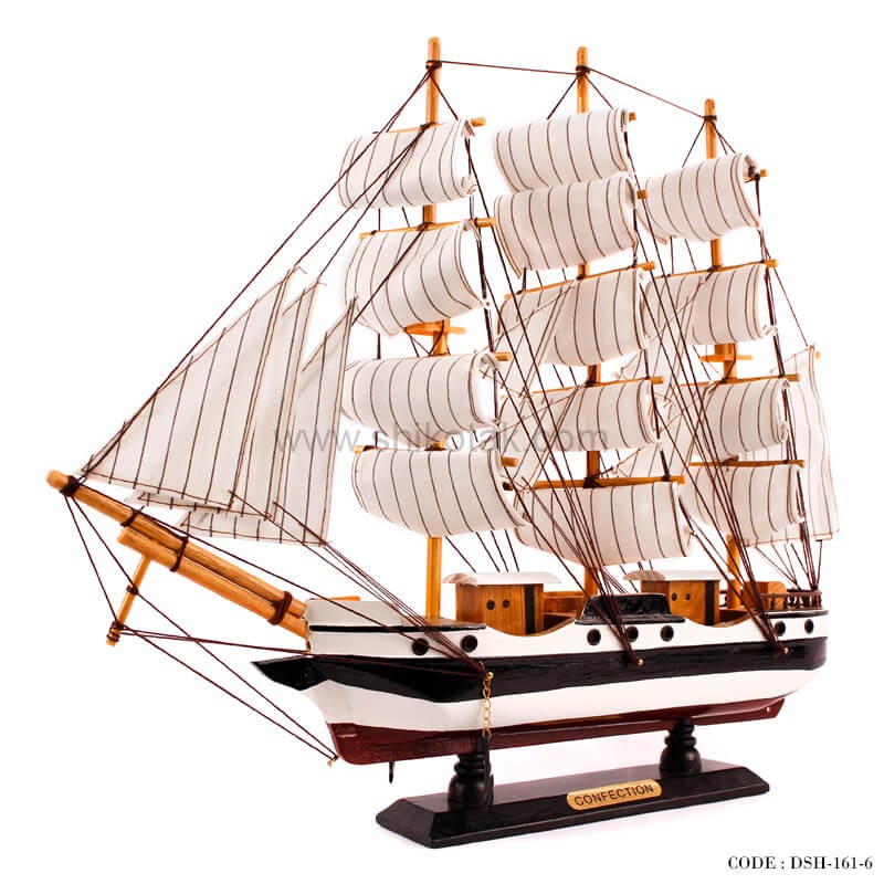 کشتی دکوری چوبی سری 6-161