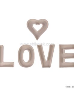 اردوخوری 5تکه سرامیکی طرح Love