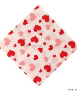 دستمال کاغذی سفره بسته 20 عددی طرح قلب