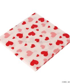 دستمال کاغذی سفره بسته 20 عددی طرح قلب