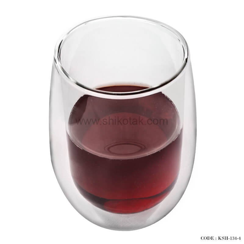 لیوان شیشه ای دوجداره