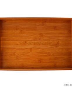 سینی چای چوبی بامبو سایز کوچک
