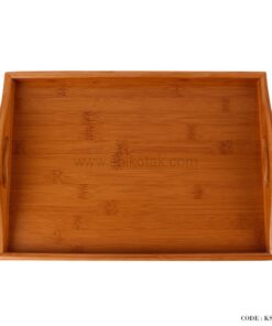 سینی چوبی پذیرایی دو سایز