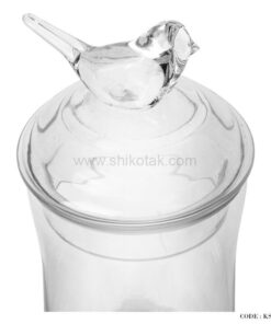 کندی باکس شیشه ای طرح پرنده سری 9-121