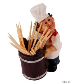 مجسمه جاخلالی طرح سرآشپز