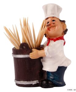 مجسمه جاخلالی طرح سرآشپز