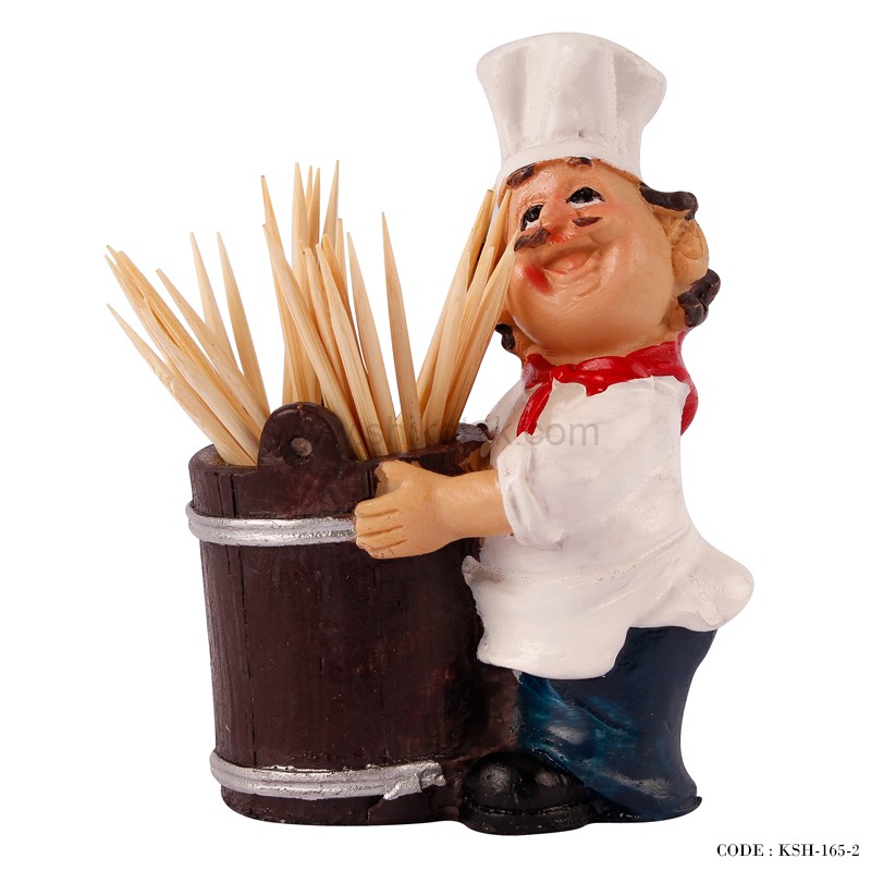مجسمه جاخلالی طرح سرآشپز