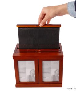 آلبوم و قاب عکس چوبی پنج تایی کشویی