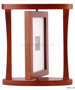 قاب عکس چوبی گردان