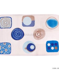 پادری حوله ای حمام طرح کاشی آبی